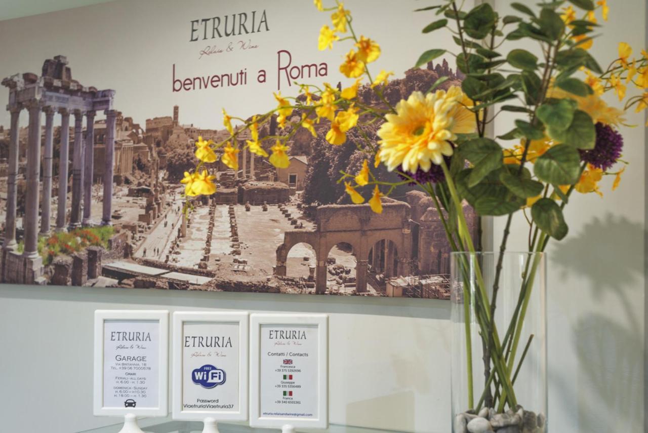 Hotel Etruria Relais And Wine Roma Exterior foto